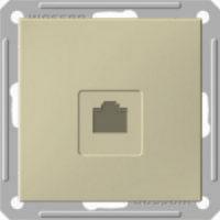 W59 розетка компьютерная RJ45 категория 5E, механизм, слоновая кость. диапазон: W59 - тип устройства или его аксессуаров: компьютерная розетка - область применения: связь - тип экрана кабеля: U/UTP. Преимущества: Под стать характеру, Доступная цена, Совре