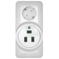 Розетка Systeme Electric (ранее Schneider Electric) BLANCA (открытой установки, цвет белый) комбинированная для электроплиты на ток 32 А и силовая с заземлением и со шторками предназначена для сетей до 250 В на ток до 16 А. - Изделие выполнено из высокока