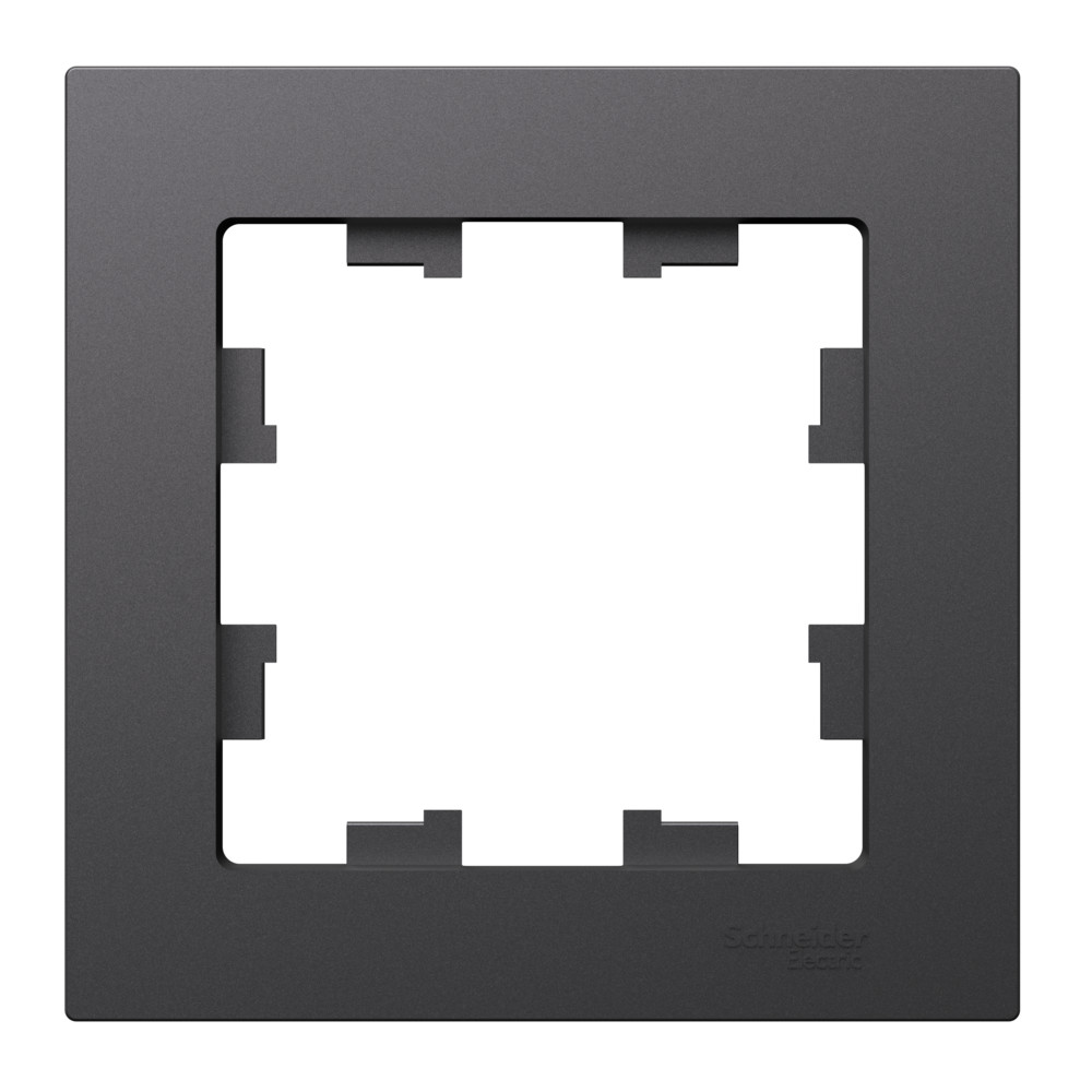 ATN001401 ATLASDESIGN 1-постовая РАМКА, БАЗАЛЬТ