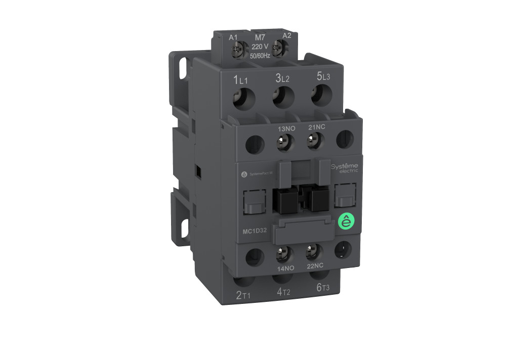MC1D25M7 КОНТАКТОР MC1D 3P 25A НО+НЗ 220V 50/60ГЦ