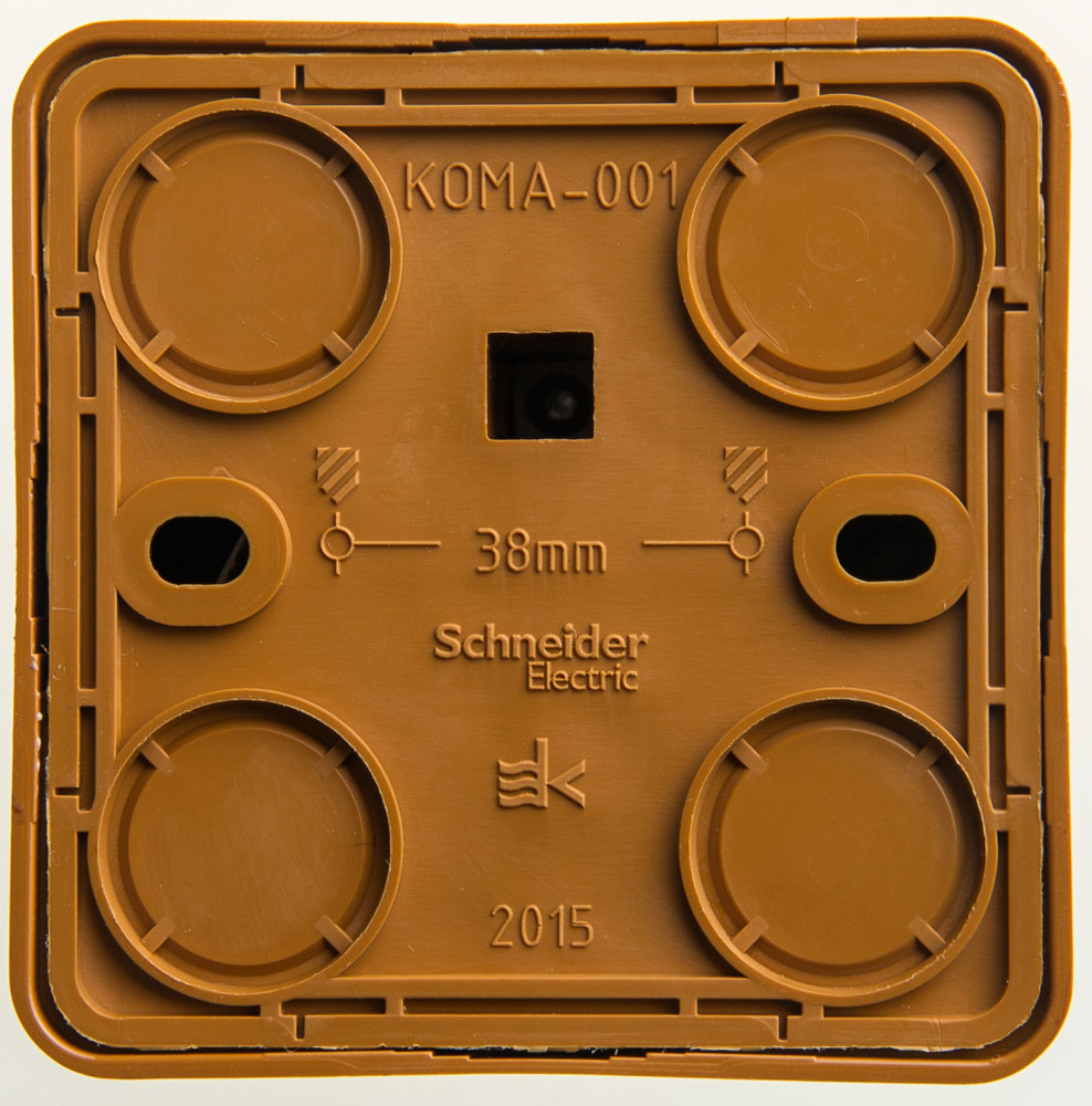 KOMA-001T ЭТЮД О/У компьютерная РОЗЕТКА RJ45 кат.5е, БУК, Россия