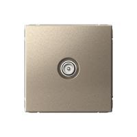 Механизм Systeme Electric серии ArtGallery в цвете шампань розетки TV оконечной 1DB предназначен для подключения телевизора к телевизионной сети.Классическое цветовое решение станет изюминкой любого интерьера.Лицевые детали из качественного ABS-пластика