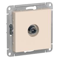 Механизм Systeme Electric (ранее Schneider Electric) серии AtlasDesign в бежевом цвете розетки TV проходной 4DB предназначен для подключения телевизора к телевизионной сети.- Лицевые детали из качественного ABS-пластика, устойчивого к царапинам и УФ-излу