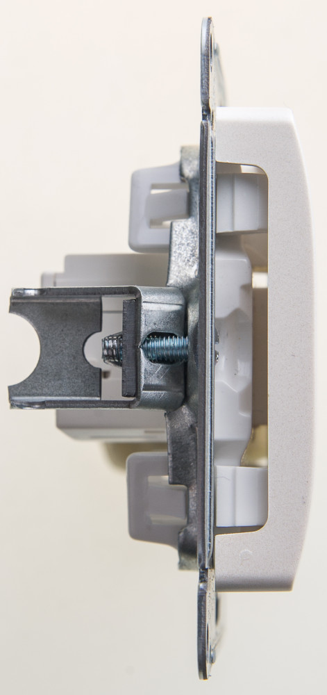 GSL000681K GLOSSA РОЗЕТКА компьютерная RJ45 кат.5Е, ПЕРЛАМУТР