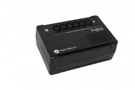BVSE600I ИБП Back-Save BV Systeme Electric 600 ВА AVR 6 С13 230 В 1 USB-A