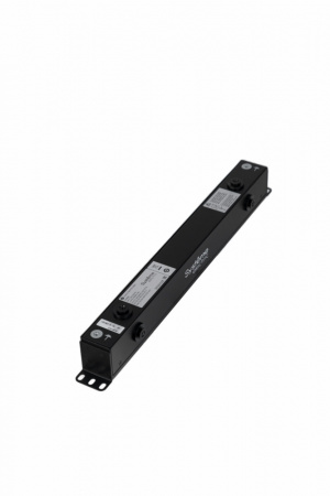 UP9559 Блок расределения питания (БРП) Uniprom, базовый, 1U, 240В, 1Ф, 16A, 10xC13 2xC19, 2м кабель, IEC320 C20