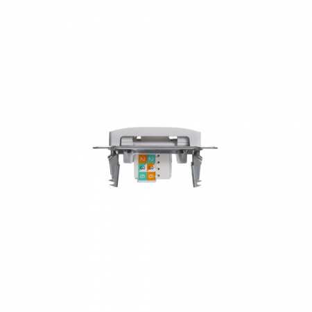 GSL000185 GLOSSA РОЗЕТКА двойная RJ11+RJ45, кат.5Е, механизм, БЕЛЫЙ