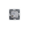 GSL000133 GLOSSA USB РОЗЕТКА A+A, 5В/2,1 А, 2х5В/1,05 А, механизм, БЕЛЫЙ