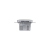 GSL000133 GLOSSA USB РОЗЕТКА A+A, 5В/2,1 А, 2х5В/1,05 А, механизм, БЕЛЫЙ
