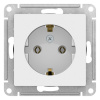ATN001343 ATLASDESIGN РОЗЕТКА с заземлением, 16А, механизм, ЛОТОС