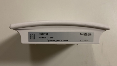 SRHTM Датчик влажности и температуры комнатный, RS485 ModbusRTU =15…35В