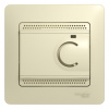 GSL000238 GLOSSA ТЕРМОСТАТ электр.теплого пола с датчиком,от+5до+50°C,10A, БЕЖЕВЫЙ