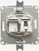 RSI-251TK5E-2-86 W59 РОЗЕТКА двойная RJ11+RJ45, 160В, 1А, кат.5Е, механизм, СЛОНОВАЯ КОСТЬ
