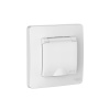 BLNRS441111 BLANCA С/У IP44 РОЗЕТКА с заземл. со шторк., с крышкой, 16А, 250В, БЕЛЫЙ