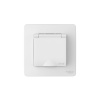BLNRS441111 BLANCA С/У IP44 РОЗЕТКА с заземл. со шторк., с крышкой, 16А, 250В, БЕЛЫЙ